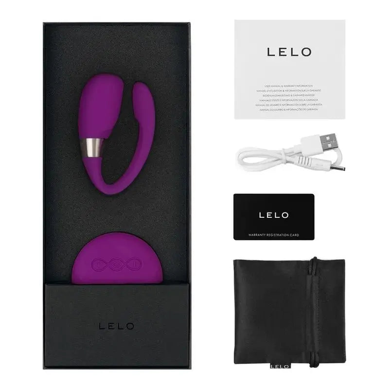 Lelo Insignia Tiani 3 Deep Rose Massager