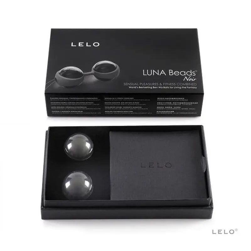 Lelo Luna Beads Noir Chinese Balls