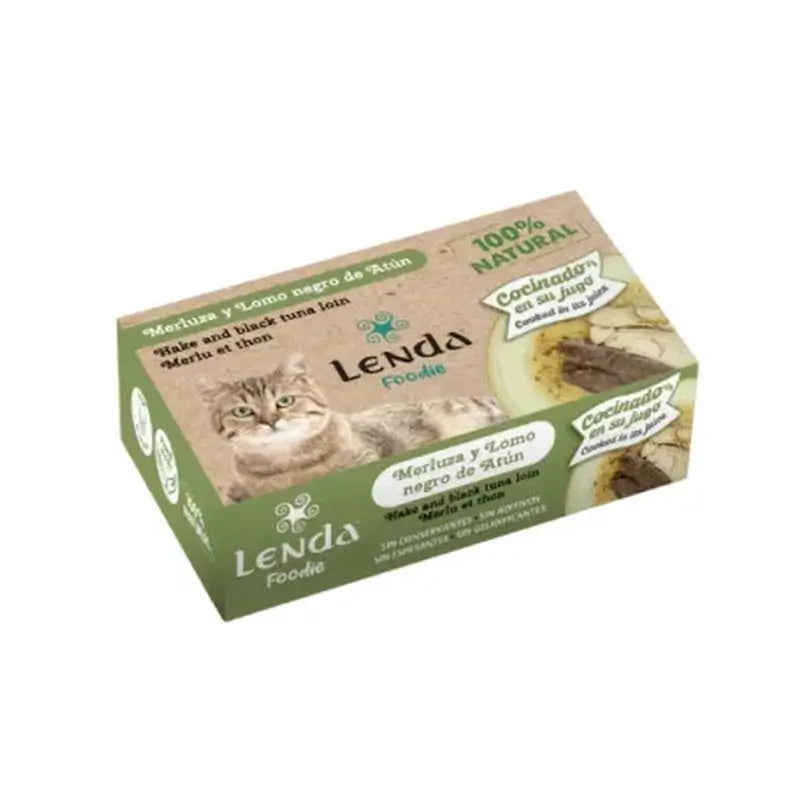Lenda Foodie Catfish Hake & Tuna Black Tenderloin, 25x120 g