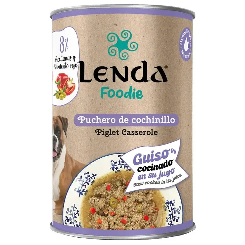 Lenda Foodie Dog Puchero Cochinillo, 12x400 g