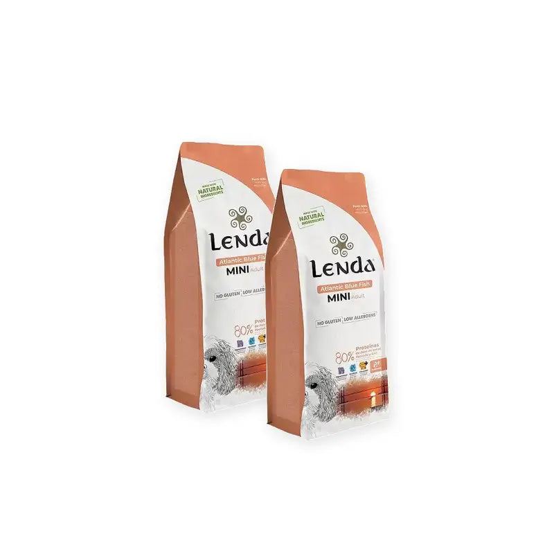 Lenda Mini Atlantic Bluefish Dog Food, 2 x 2 kg pack