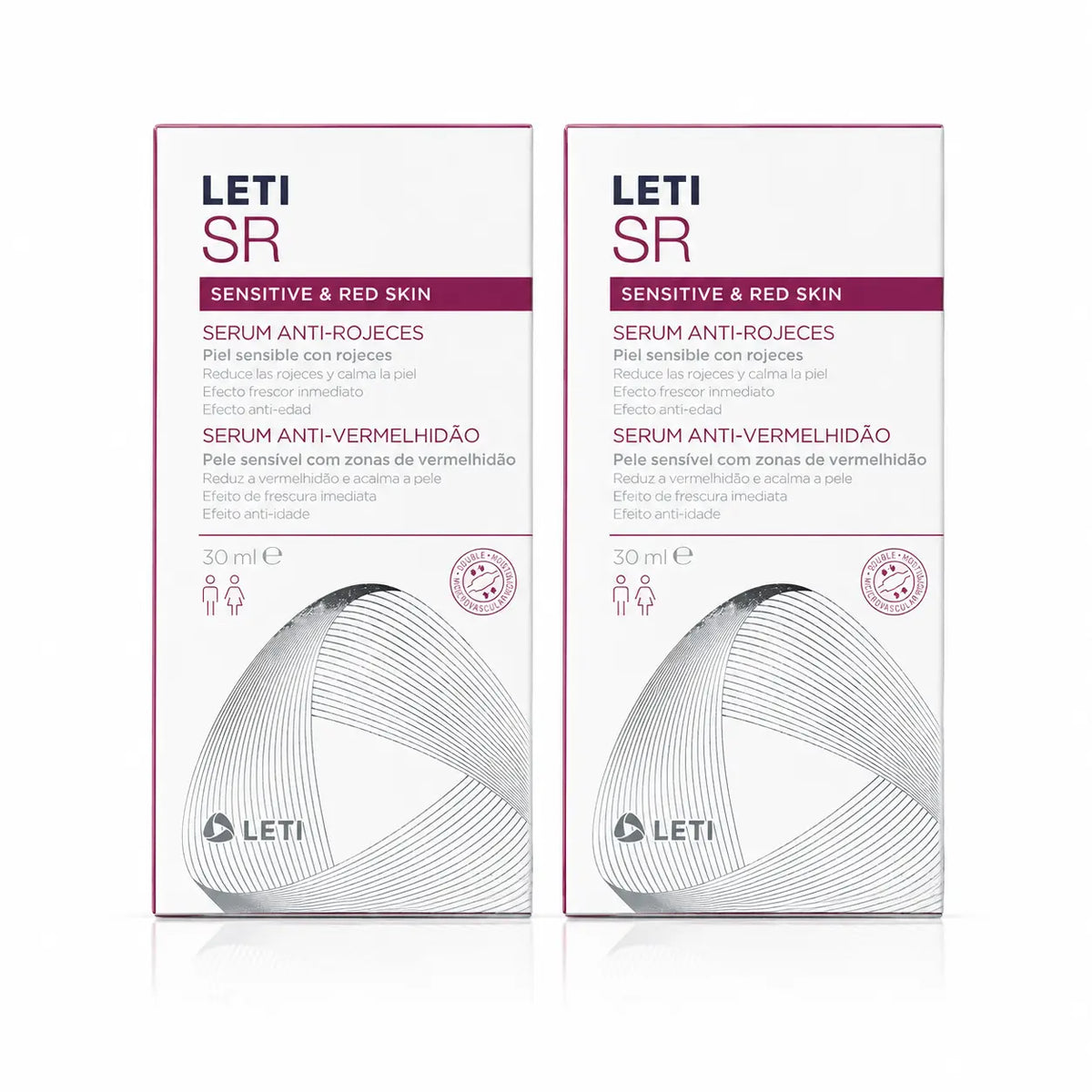 Leti SR Anti-Redness Serum, 30 ml pack 2