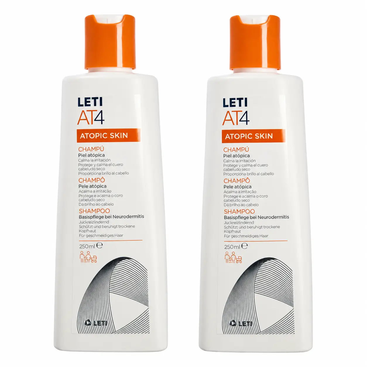 Letiat4 Shampoo, 250 ml pack 2