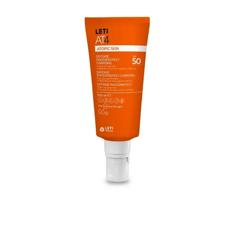 Letiat4 Defence Body Sunscreen, 200 ml