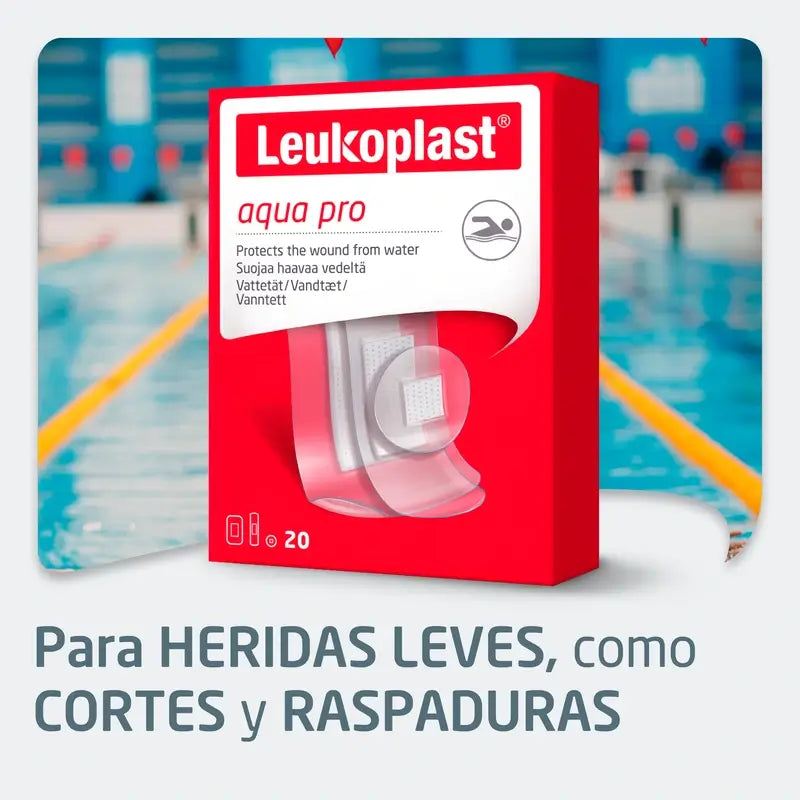 Leukoplast Aqua Pro, 20 pieces Assortment