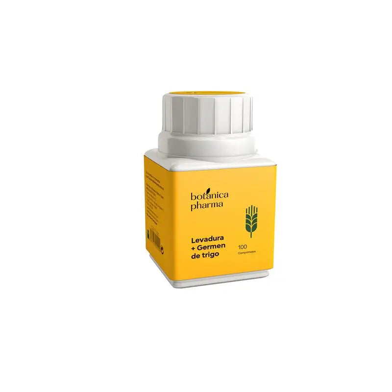 Botanicapharma Brewer's Yeast + Wheat Germ, 100 Tablets 600 Mg