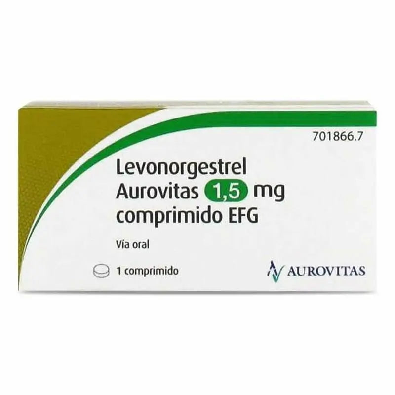 Levonorgestrel Aurovitas EFG 1.5 mg 1 Tablet