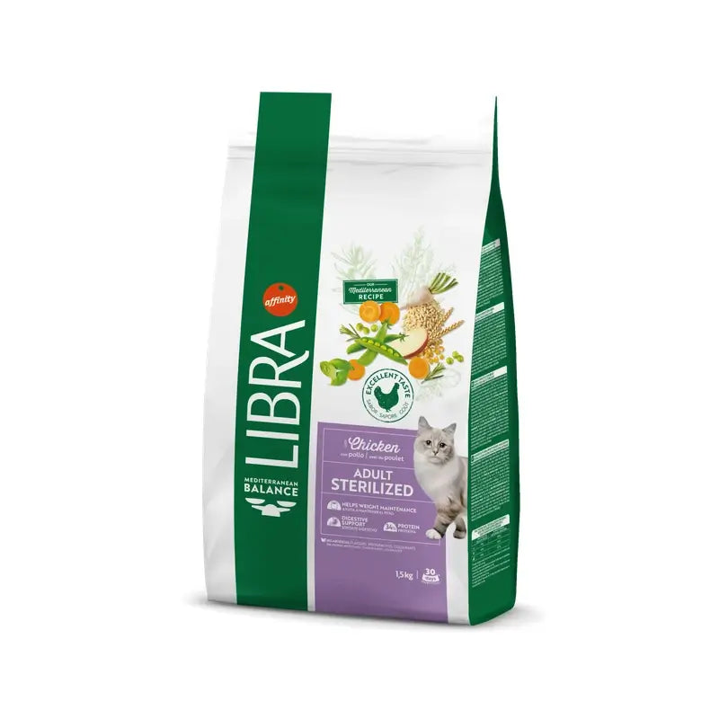 Libra Feline Adult Sterilised 1,5Kg, cat food