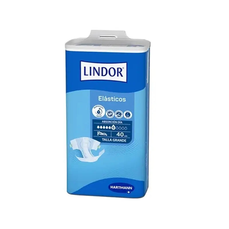 Lindor Elastic Diaper Day Size G 80 Units