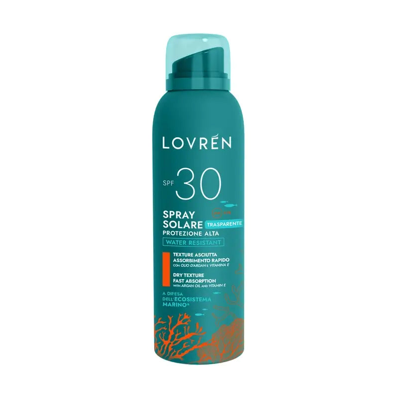 Lovrén Solaire Sun Spray Spf30 High Protection, 150 ml