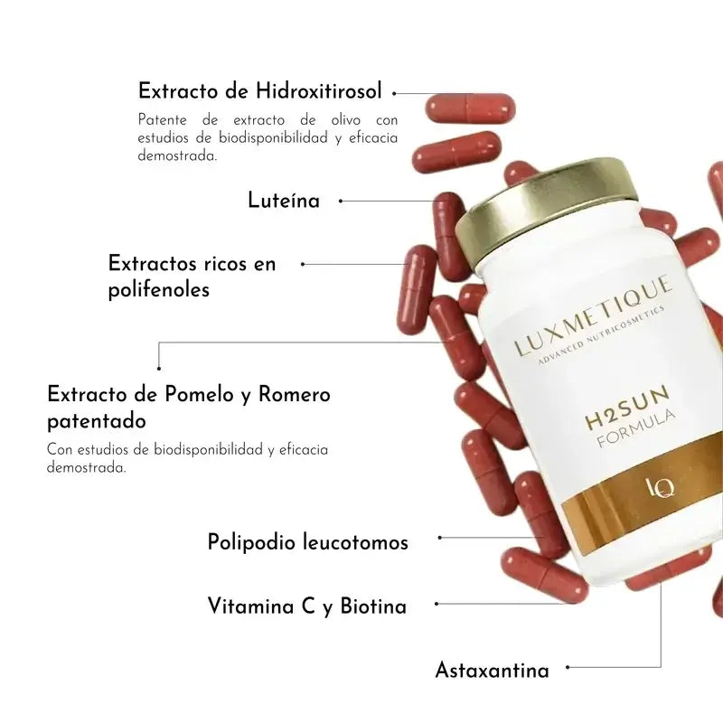 Luxmetique Formula H2Sol 30 capsules