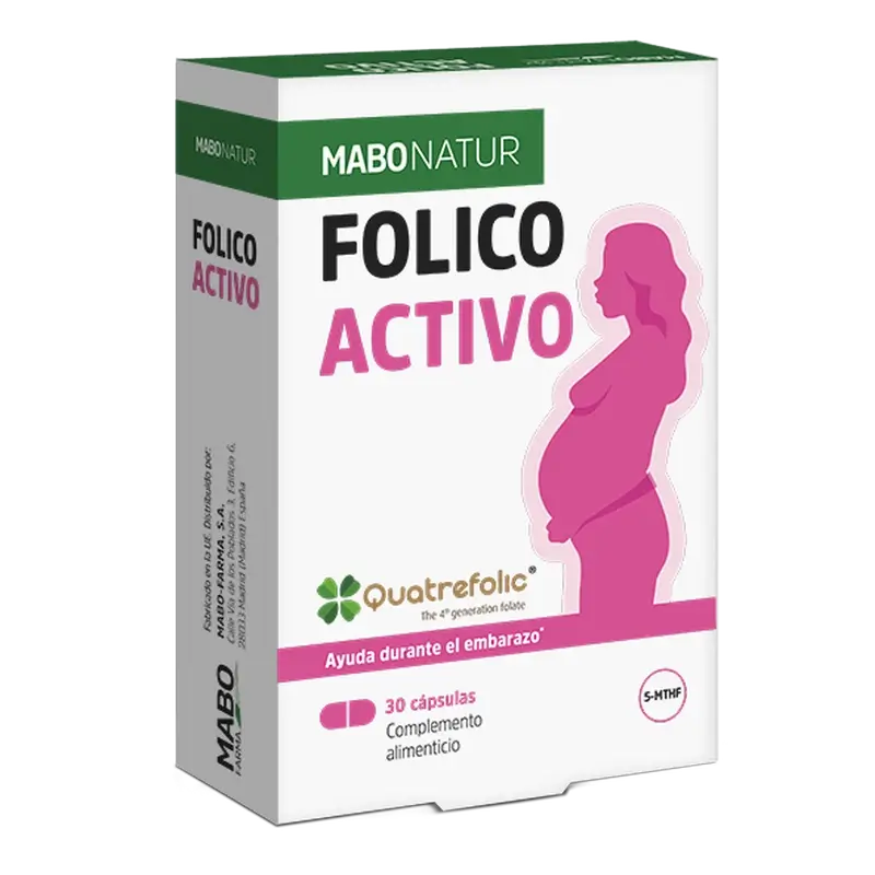 Mabonatur Folic Active, 30 caps