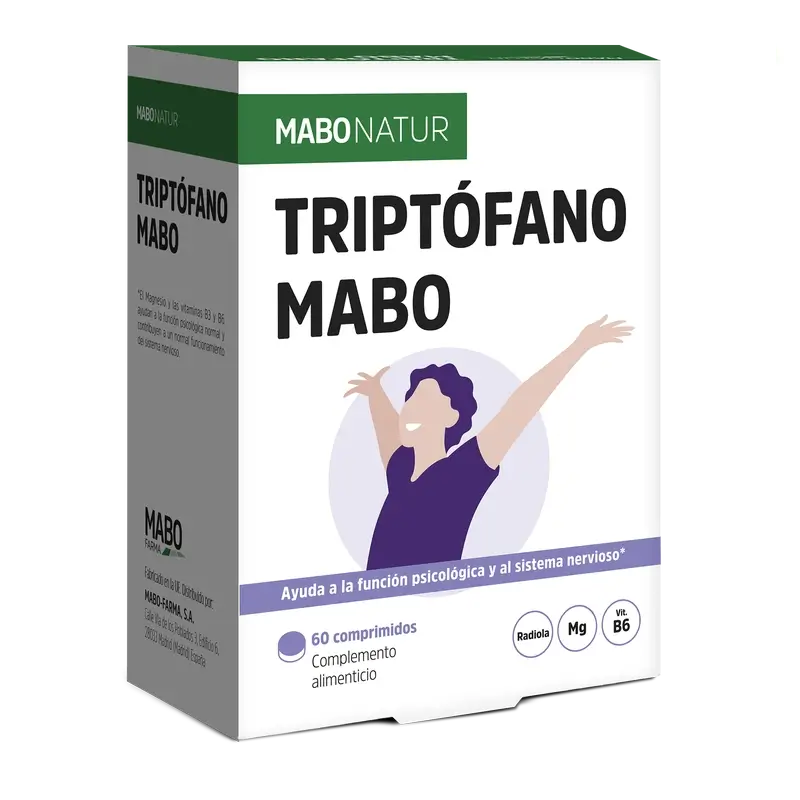 Mabonatur Triptofano Mabo, 60 tabs