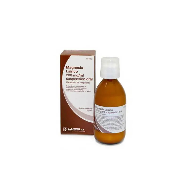 Magnesia Lainco 200 mg/ml Oral Suspension 220 ml