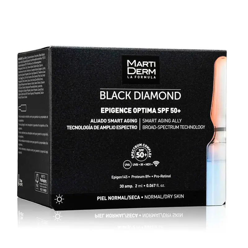 Martiderm Black Diamond Epigence Optimum SPF 50 30 ampoules x 2 ml