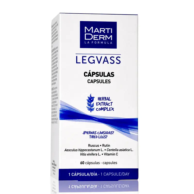Martiderm Legvass Oral 60 capsules