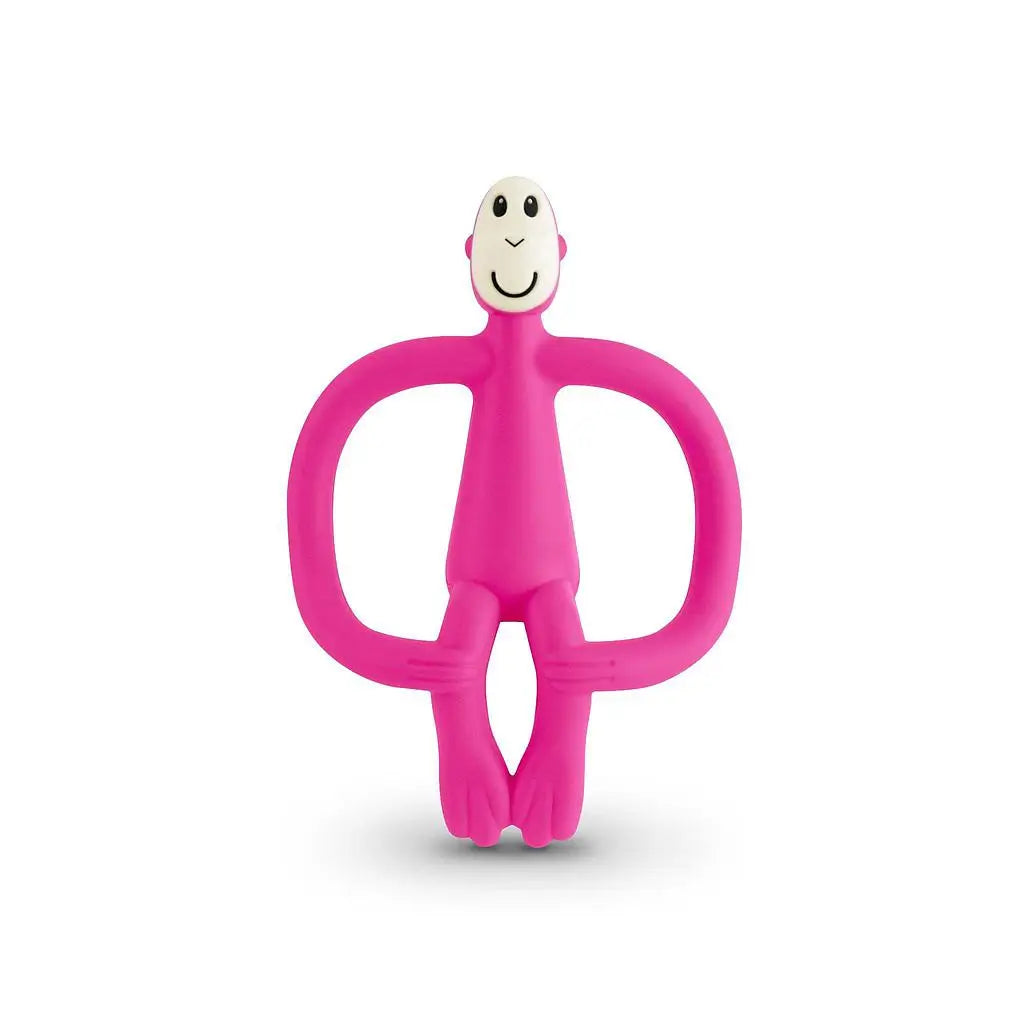 Matchstick Monkey No Tail Teether Pink, 1 Piece