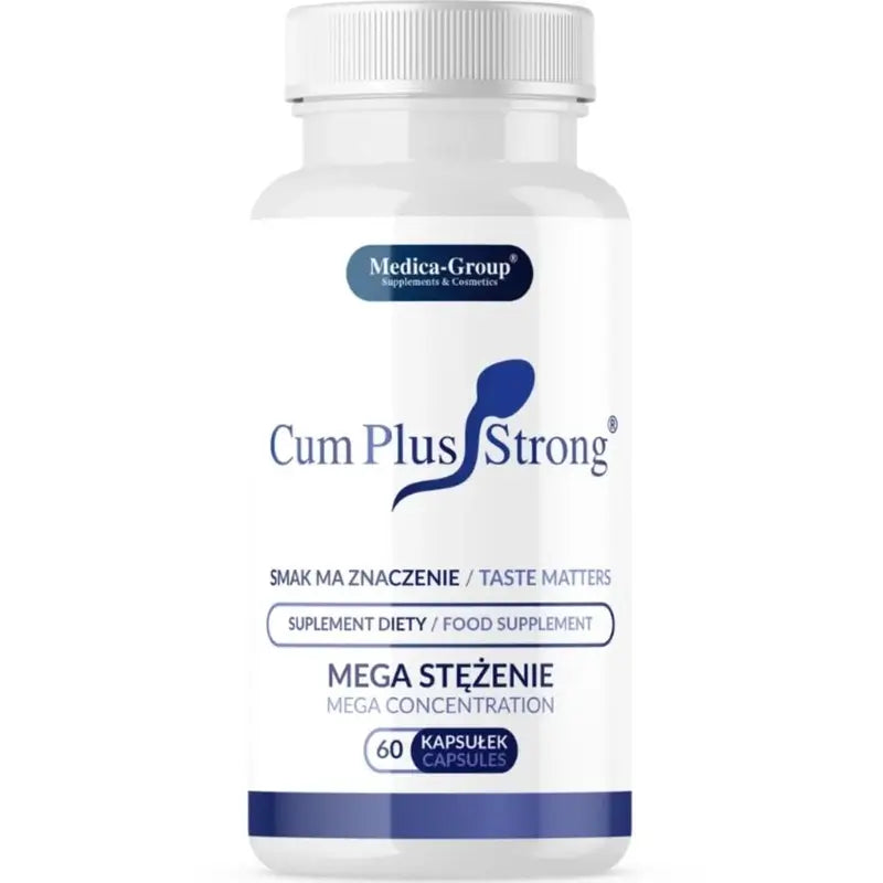 Medica Group Cum Plus Strong: Strengthen Your Vitality and Boost Semen Quality Naturally, 60 capsules