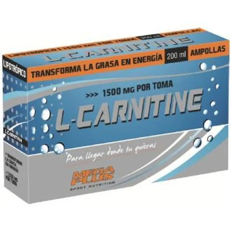 Mega Plus L-Carnitine 1500Mg 20Amp.