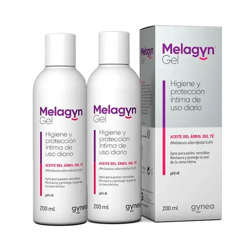 Melagyn Intimate Hygiene Gel Pack 2 x 200 ml