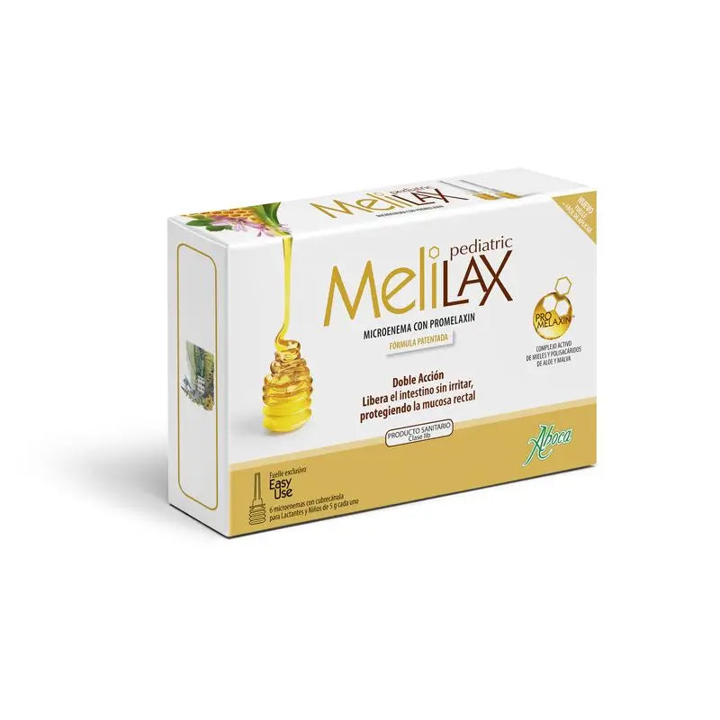 Aboca Melilax Pediatric, 6 Microenemas of 5 grams