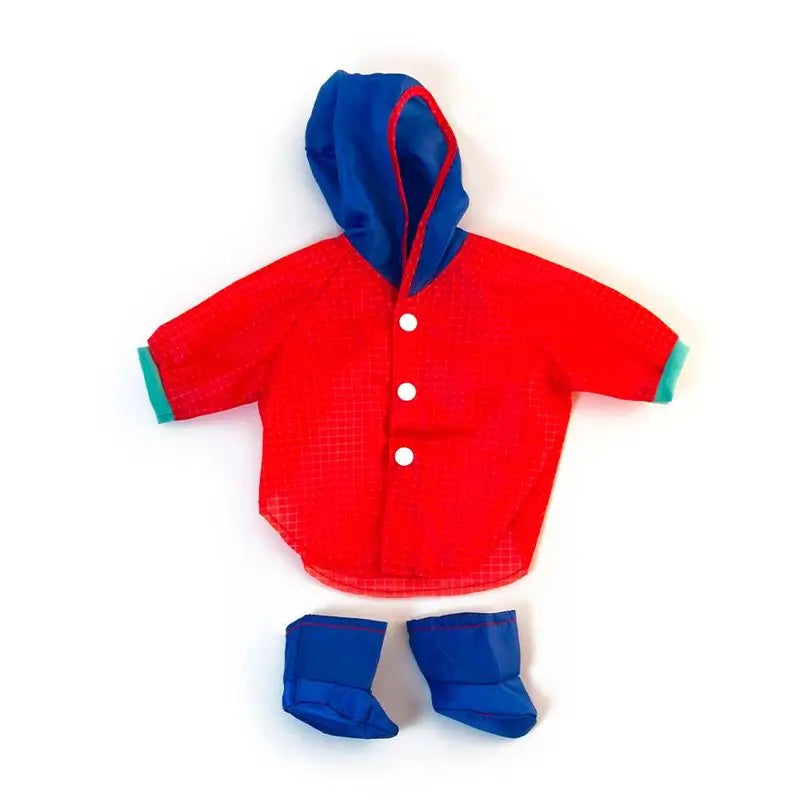 Miniland Rain Suit With Boots For Doll 38 Cm