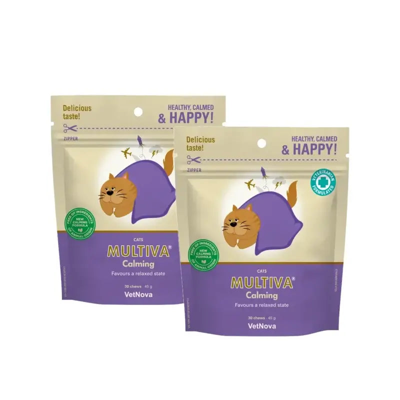 Multiva Calming Cat, 30 chews, pack of 2