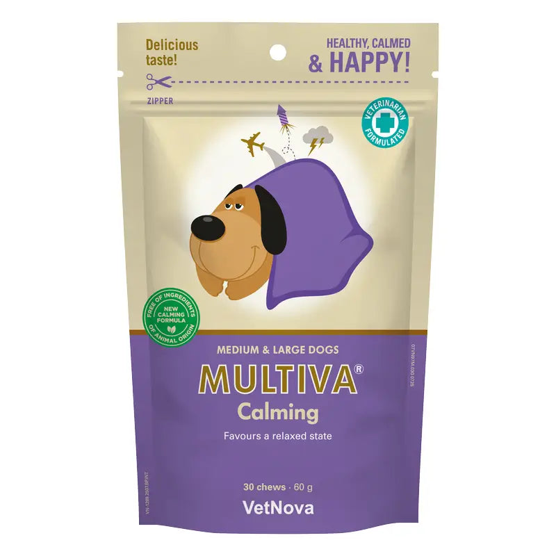Multiva Calming for Medium & Large Dogs, 30 chews