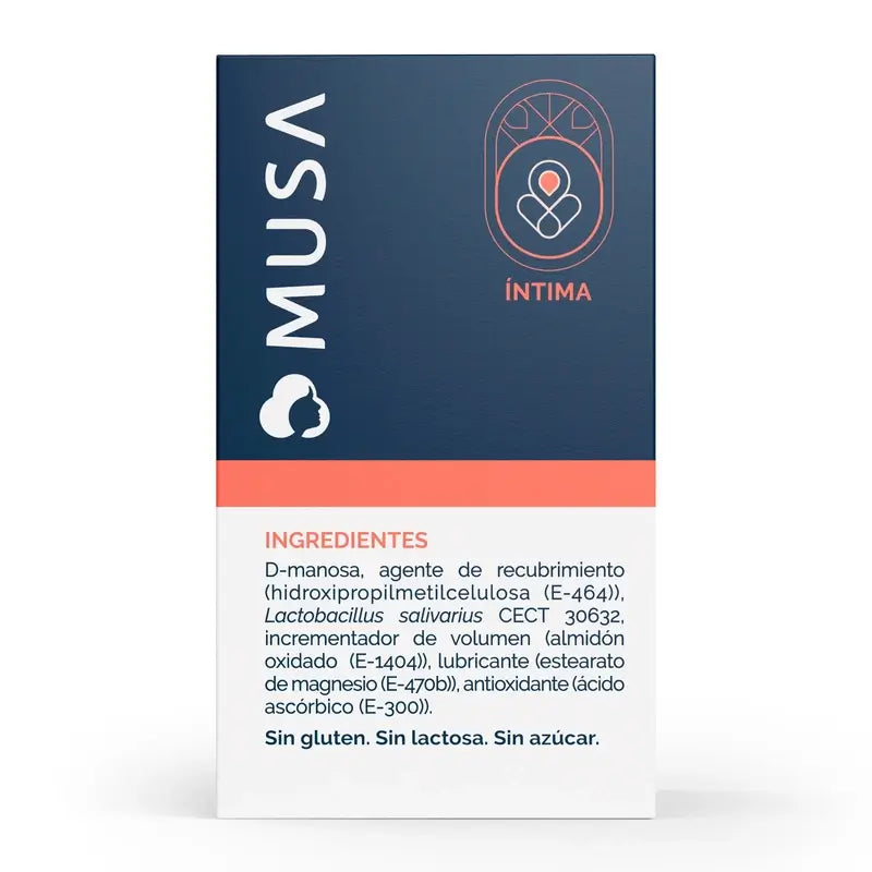 Musa Cistilact Probiotic Cystitis, 30 capsules