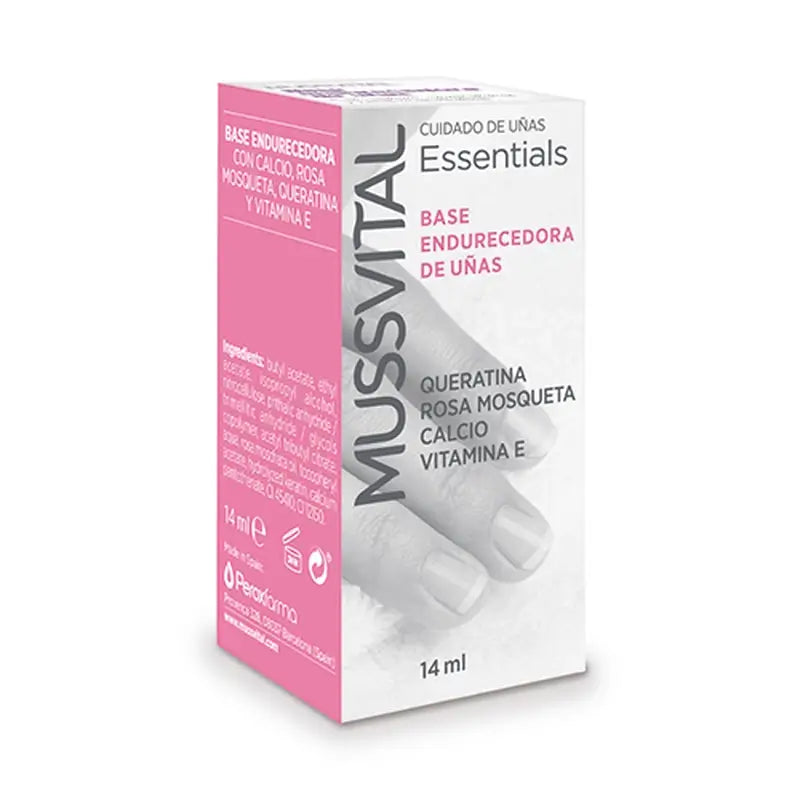 Mussvital Nail Hardening Base Coat, 14 ml
