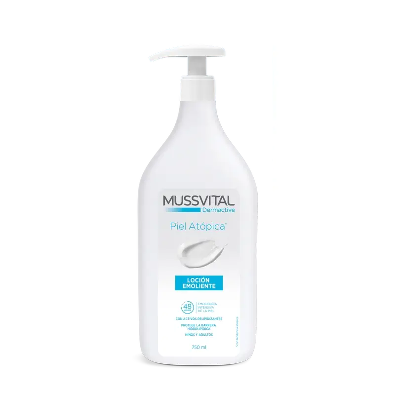 Mussvital Dermactive Atopic Skin Emollient Lotion , 750 ml