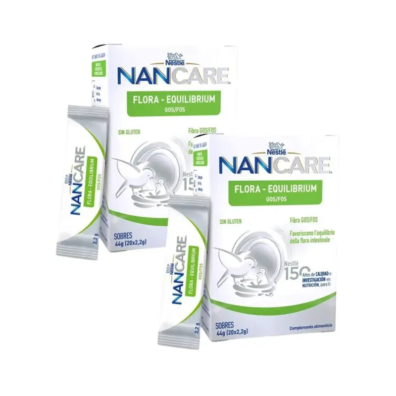 Nancare Flora-Equilibrium, 20X2,2 Gr, Pack Of 2