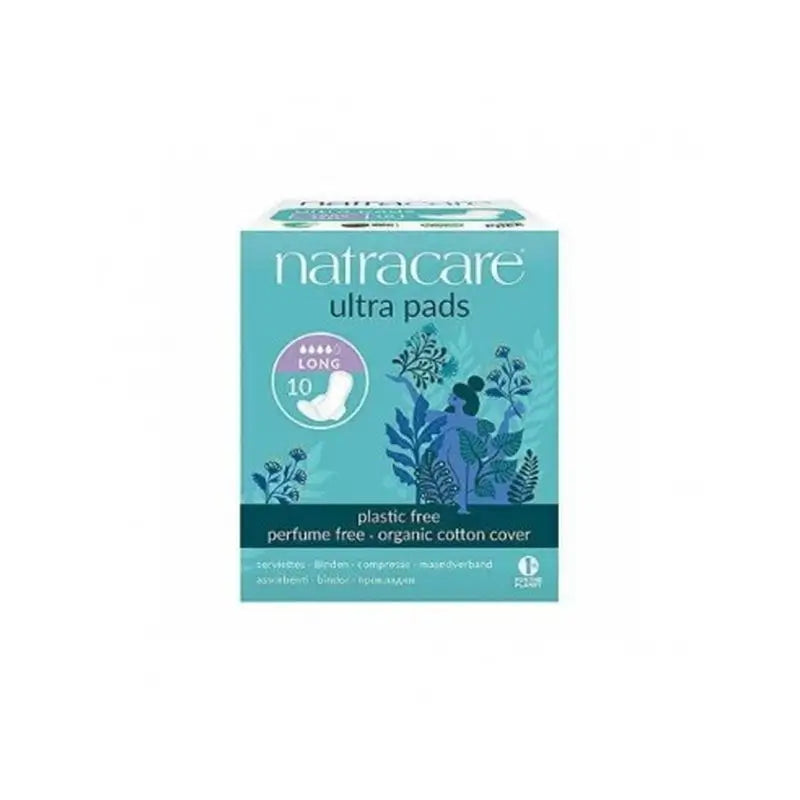 Natracare Compress Extr. Long Wings , 10 pcs