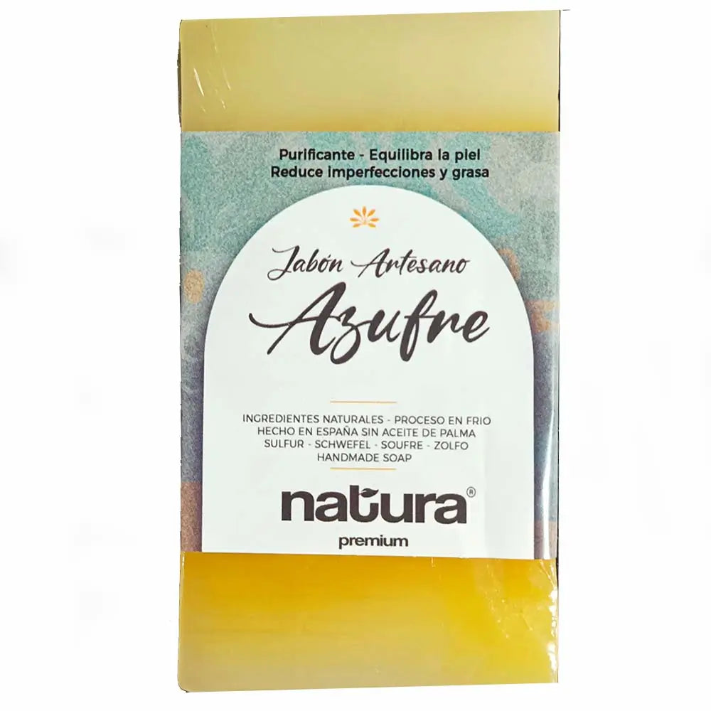 Natura Premium Artisan Facial Soap Sulphur, 107,7 gr