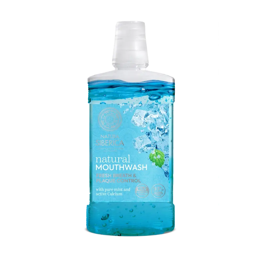 Natura Siberica Natural Mouthwash With Mint And Calcium