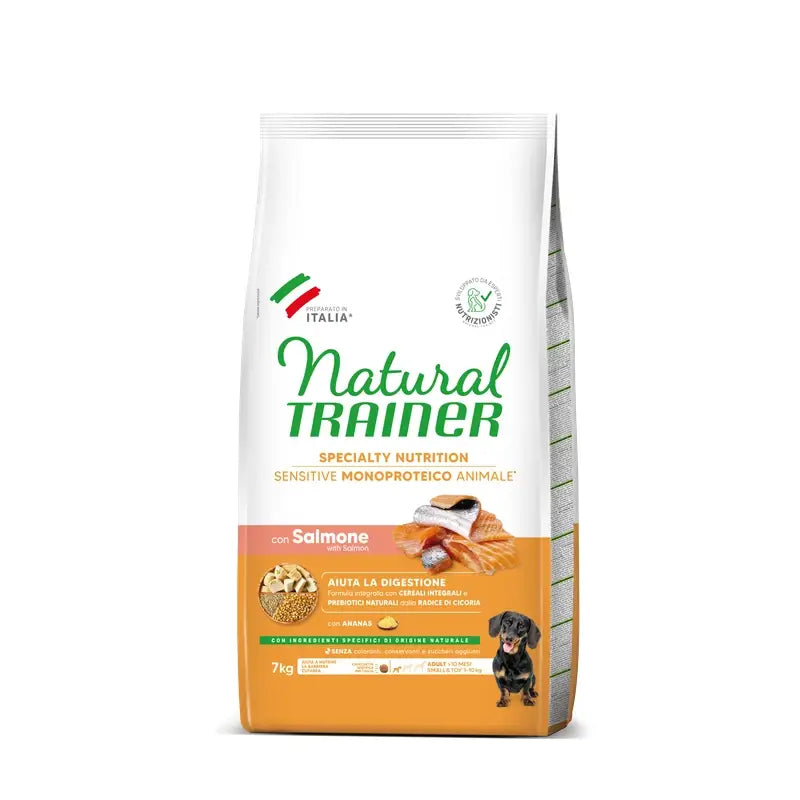 Natural Trainer Canine S/Gluten Adult Salmon 7Kg, dog food