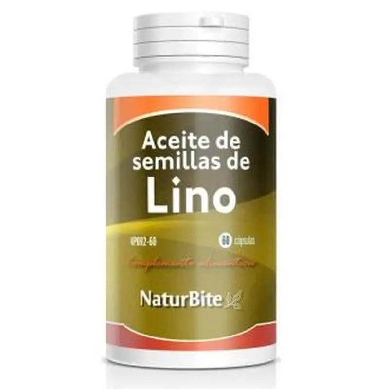 Naturbite Flax Seed Oil 1000Mg. 60 Capsules