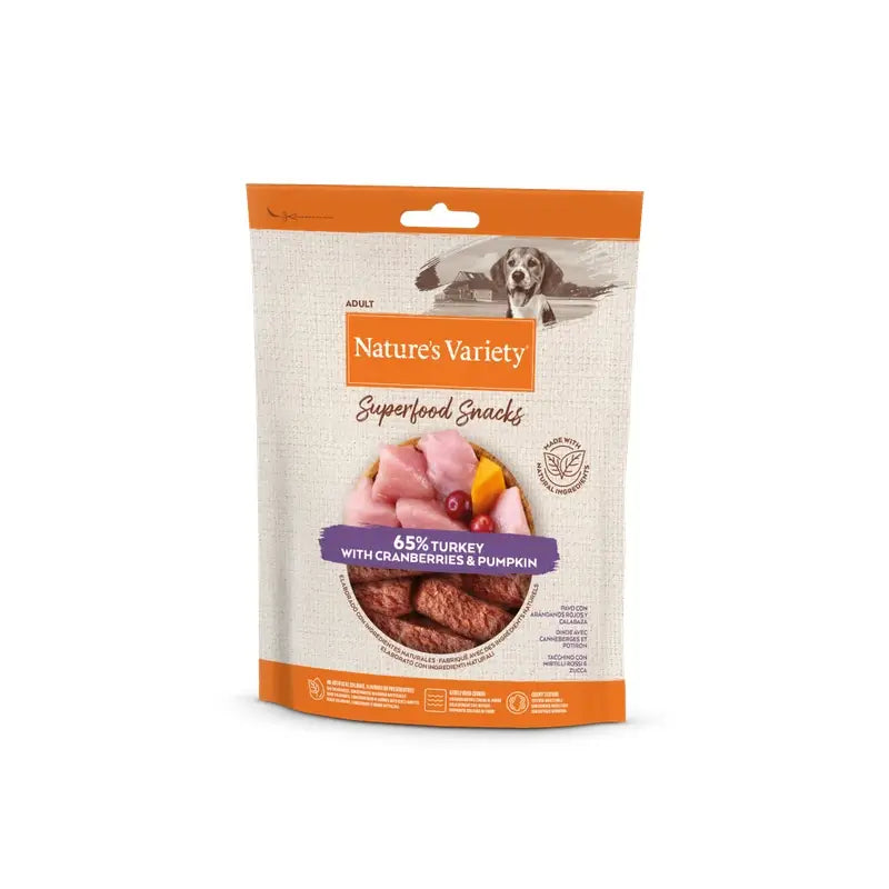 Nature'S Variety Canine Adult Snack Turkey, 8 x 85 g, snack for dogs