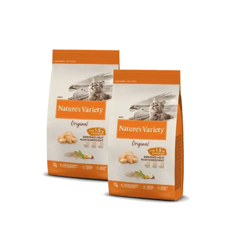Nature's Variety Canine Original Adult Mini Chicken, Pack of 2 x 7 kg, dog food