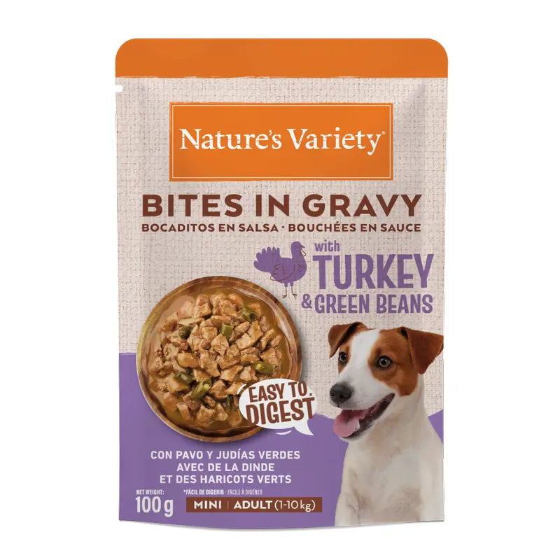 Nature's Variety Wet Dog Food, Mini, Single Serve, 100 g