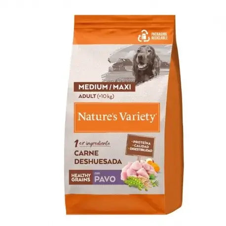 Nature's Variety Medium Dog Food with Turkey and Cereals 12,000 g