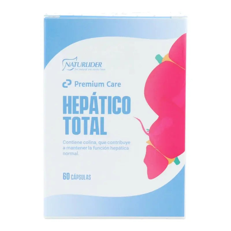 Naturlider Hepatico Total , 60 capsules