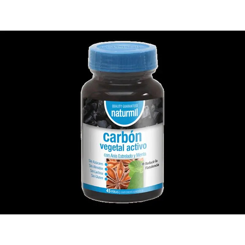 Naturmil Activated Carbon Compound, 45 capsules