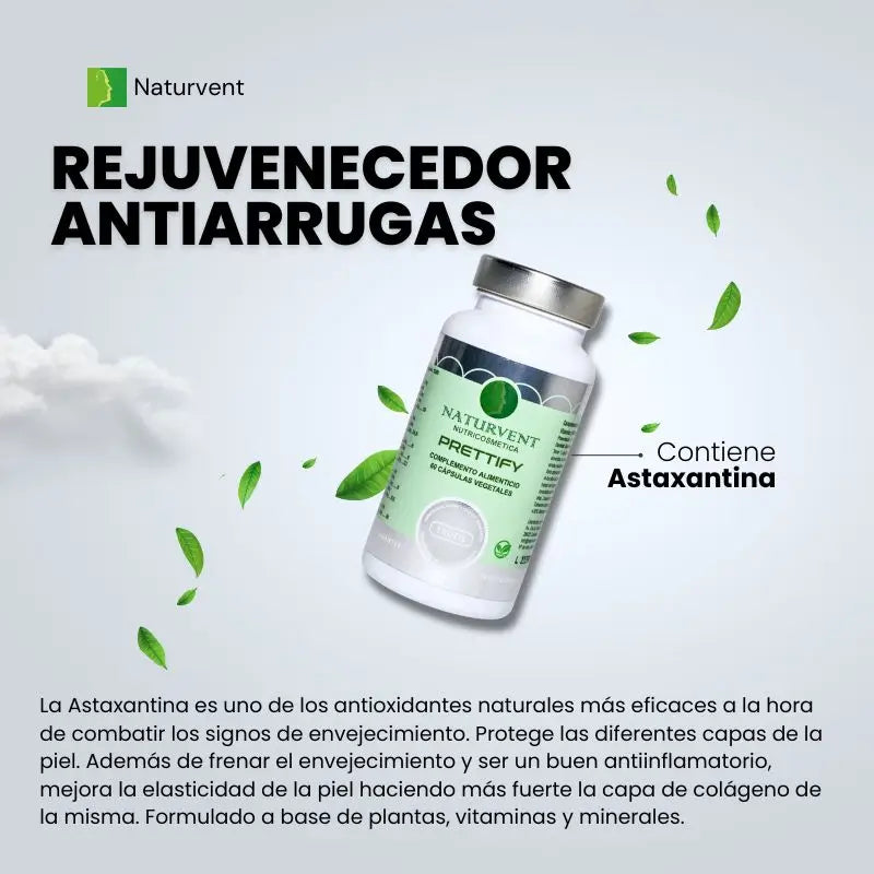 Naturvent Anti-wrinkle Prettify, 60 capsules