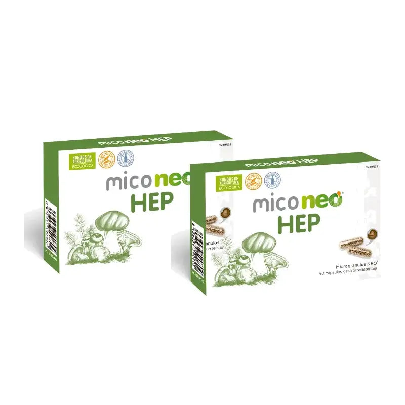 Neo Mico Hep, 60 capsules, pack of 2