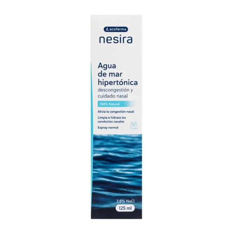 Nesira Hypertonic Sea Water, 125 ml
