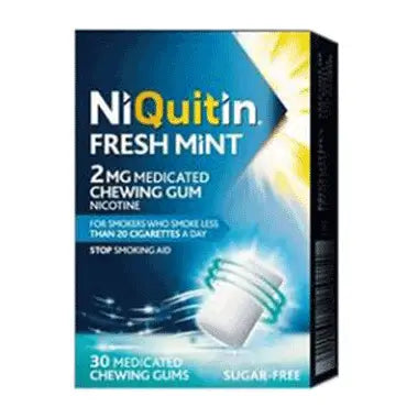 Niquitin Fresh Mint 2 mg, 30 Chewing Gums