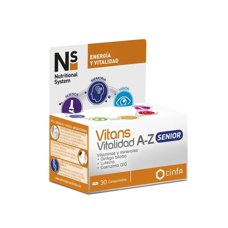 Ns Vitans Vitali A-Z Senior 30 Tablets