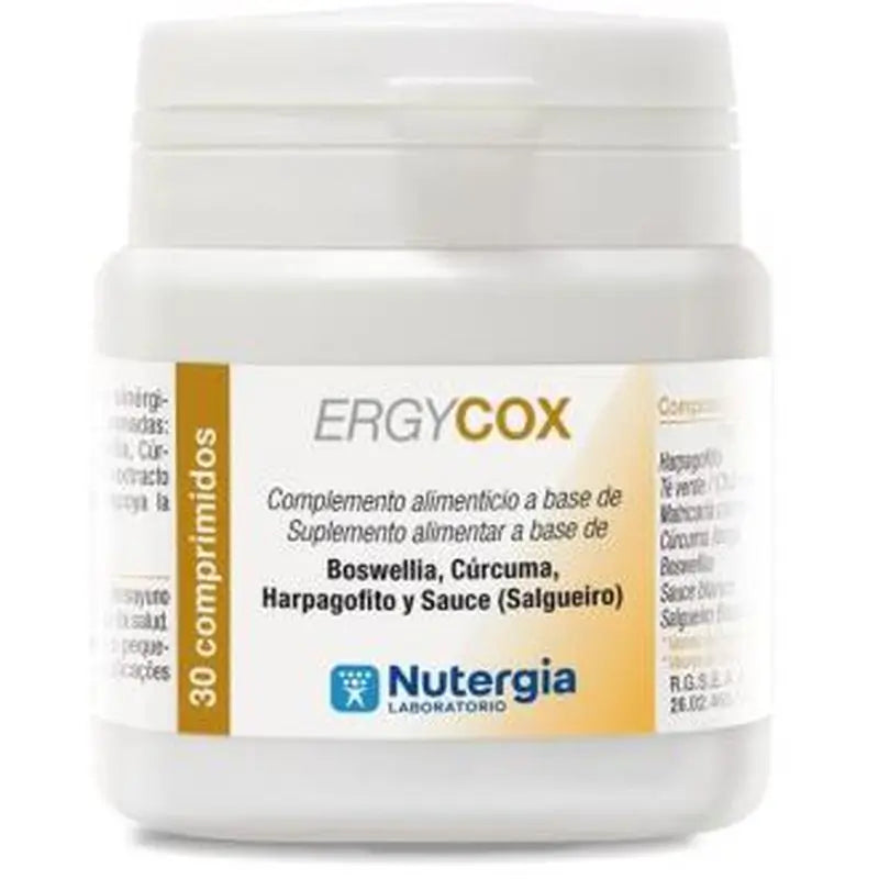 Nutergia Ergycox 30 Tablets