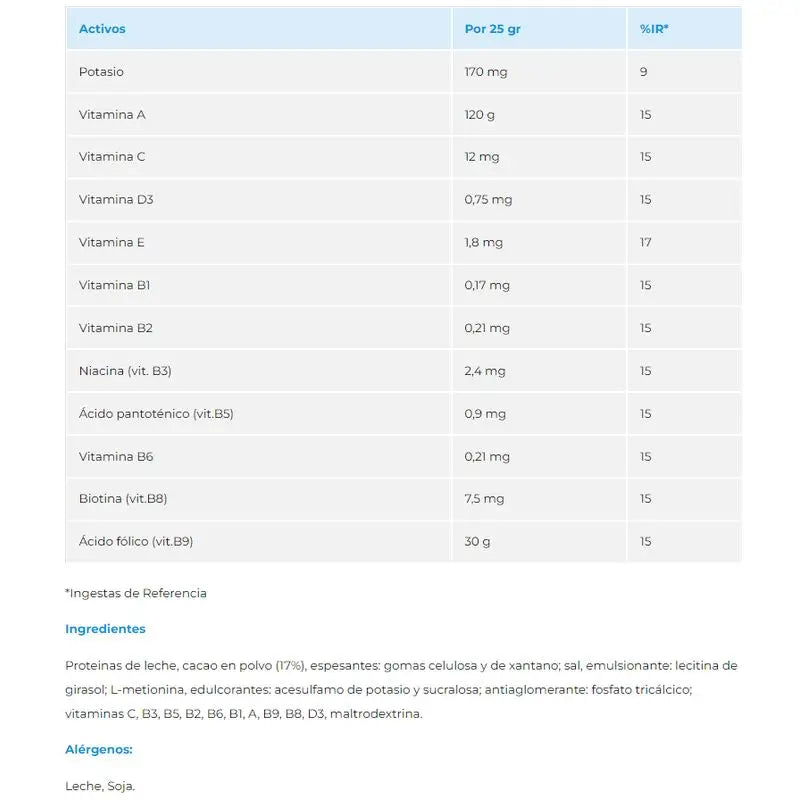 Nutergia Ergynutril Cocoa, 350 g